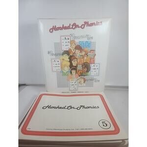 Hooked On Phonics Gateway Educational Cassette Tapes Book Cards Complete W/Box